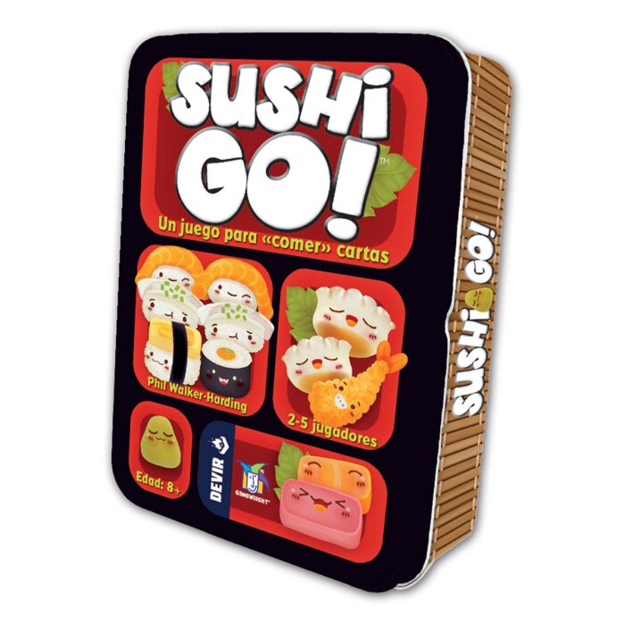 Juego de Mesa Sushi GO! Juega para Comer Cartas 8a+(221855)