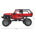 Carro Armable Rojo Tech-Storm 501pzs 6a+