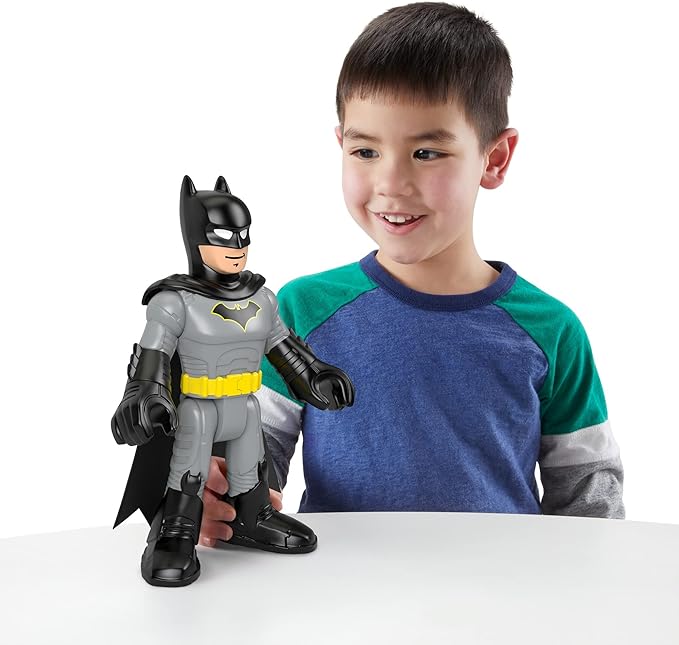 F-P Imaginext DC Súper Friends Figura Batman XL 3-8 Años