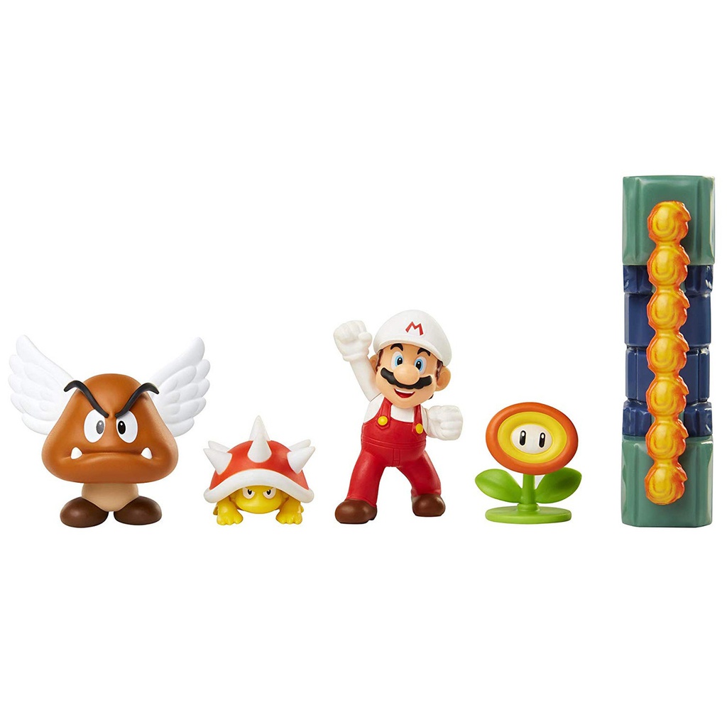 Juego Diorama Catillo de Lava Super Mario (40015) 3a+