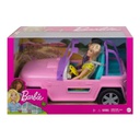 Jeep Barbie de 2 Asientos con 2 Muñecas  3a+