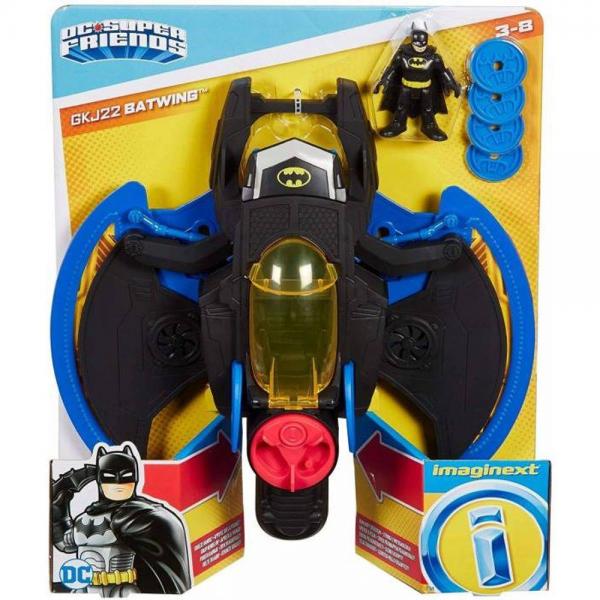 Imaginext DC Batwin Lanzador de Proyectiles 3-8a