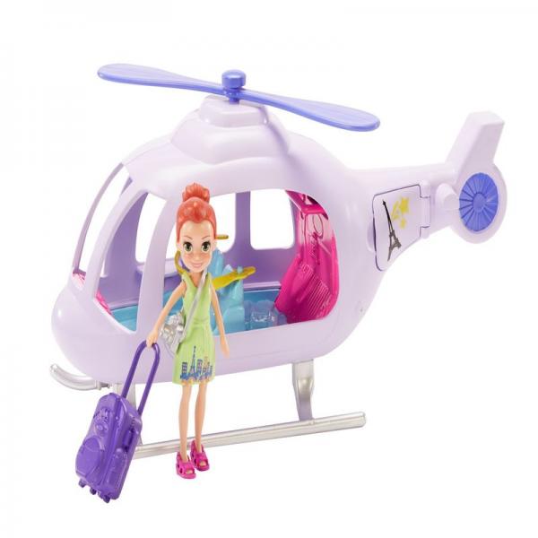 Polly Pocket Helicóptero de Vacaciones 4a+