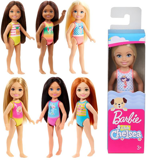 Muñeca Barbie Chelsea Pequeña Surtido Display/18 3a+(venta individual)