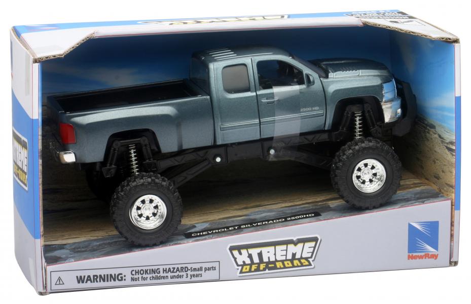 Carro Xtreme Off-Road Chevrolet Silverado 2500HD 1:32 5a+