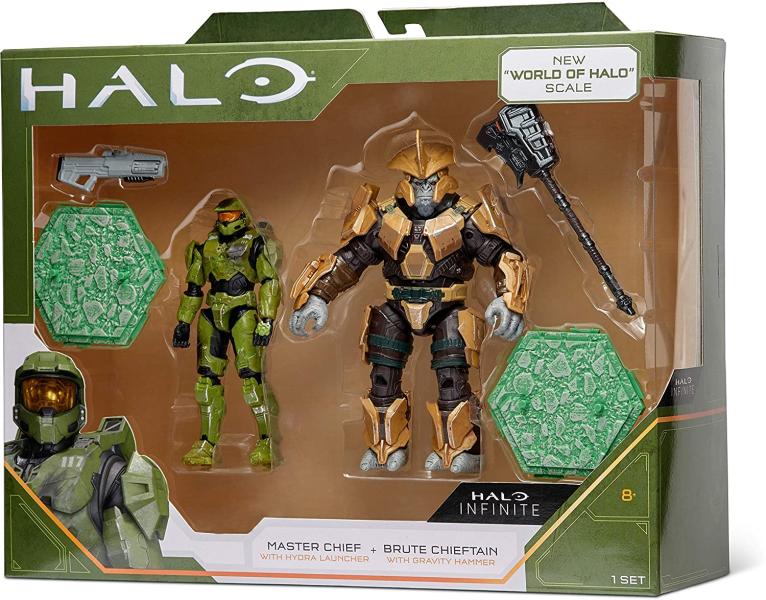 Figuras Halo Infinite Heroe vs Villano Surt/3 8a+