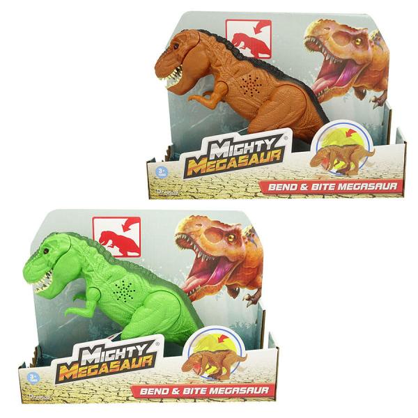 Dinosaurio Mighty Megasaur Dobla y Muerde Surt/2 3a+