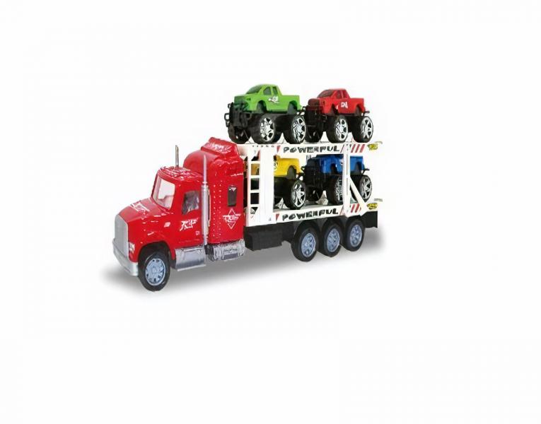 Camión Transportador de Carritos 1:32 3a+ (441575)