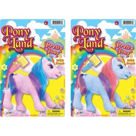 Pony con Cepillo Ponyland S/2 4a+