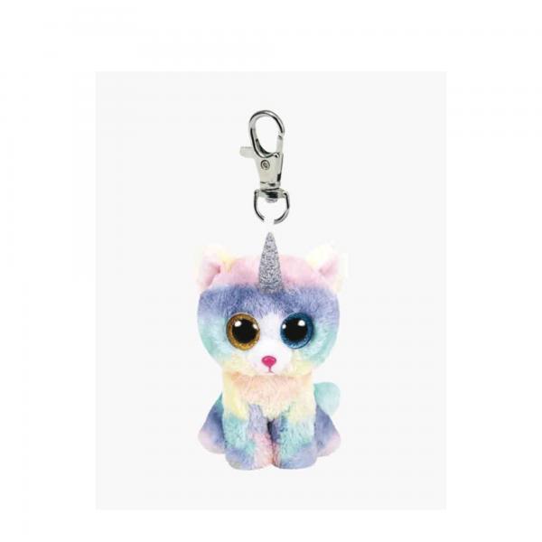 Peluche Llavero Beanie Boos Gato Unicornio Heather