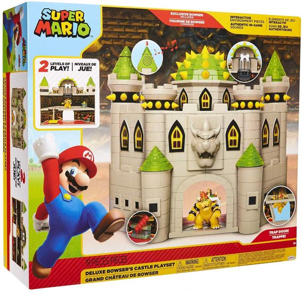 Castillo Deluxe de Bowser 19pzs Super Mario 3a+