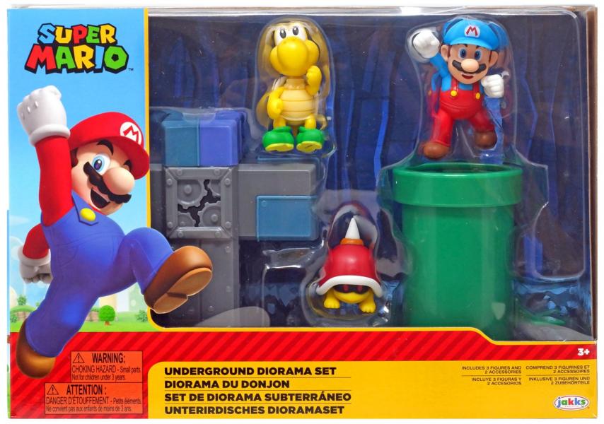 Juego Diorama Subterráneo Super Mario 3a+