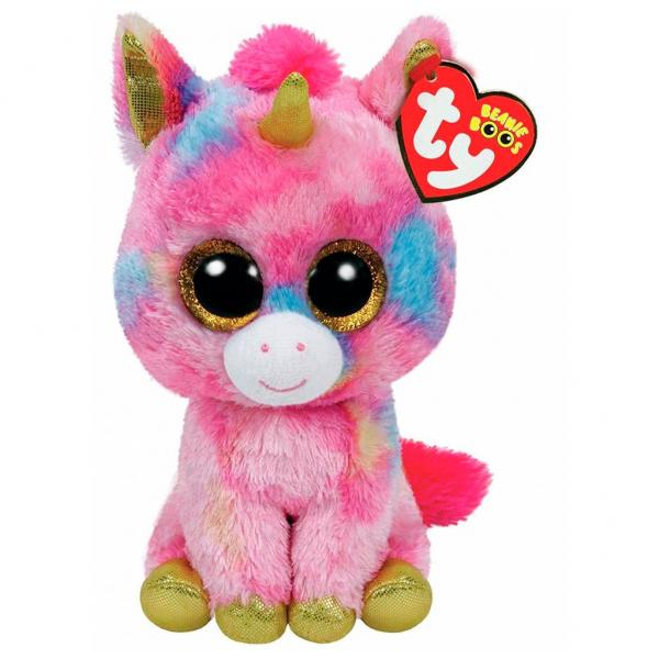 Peluche Unicornio Fantasía Beanie Boos 3a+