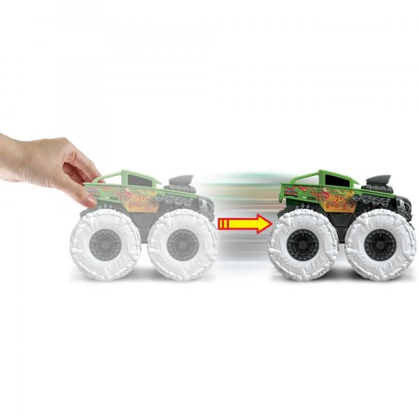 Hot Wheels - Carro Individual  Monster TruckTwisted Tredz Surt/4 3a+