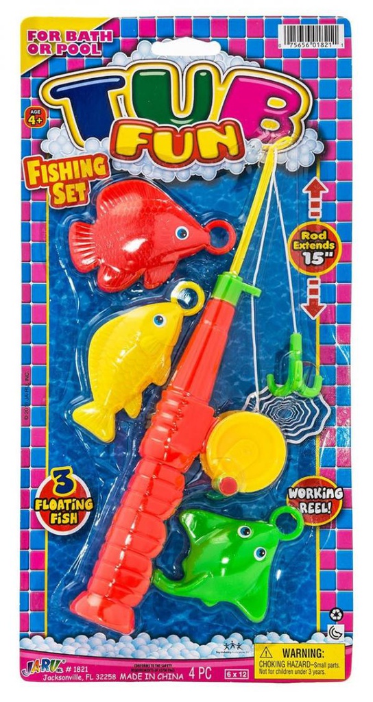 Juego de Pesca para Baño o Piscina 4a+ S/3