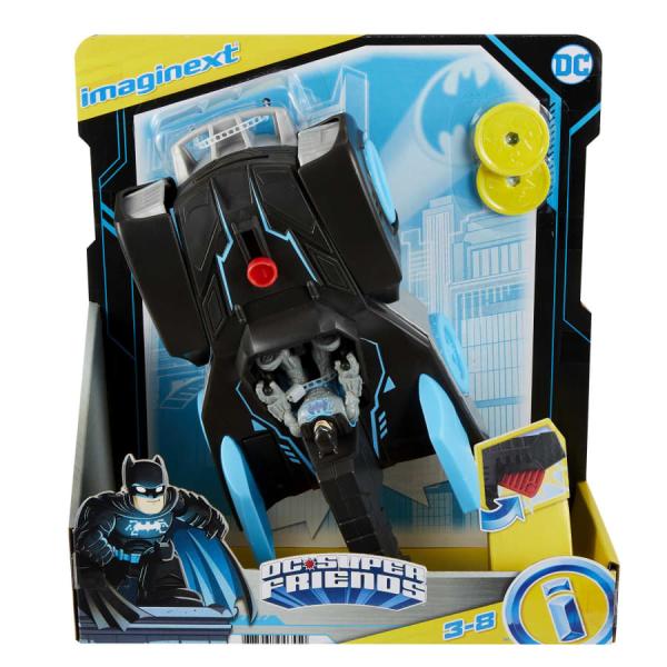 F-P Imaginext DC Super Friends Batimóvil Bat Tech 3-8a