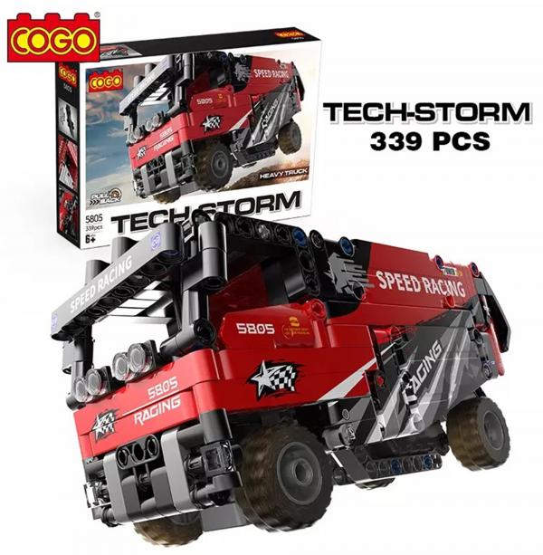 Camión Pesado Armable Speed Racing Tech-Storm 339pzs 6a+