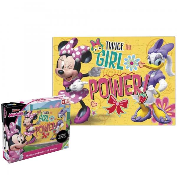 Rompecabezas Minnie 100pzs 6a+