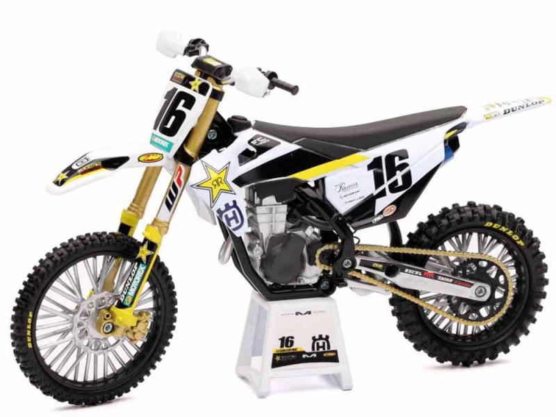 Motocicleta 1:12 Husqvarna FC450 Zach Osborne