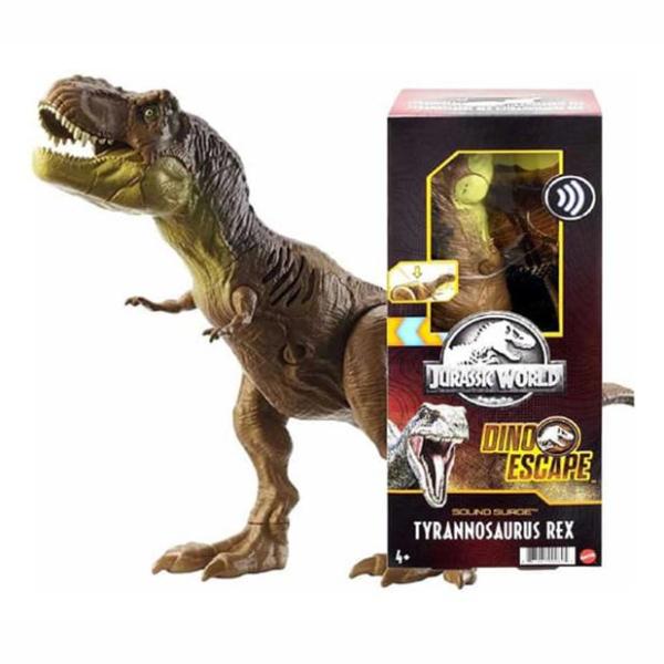 Dinosaurio Jurassic World Tyrannosaurus Rex con Sonidos 4a+