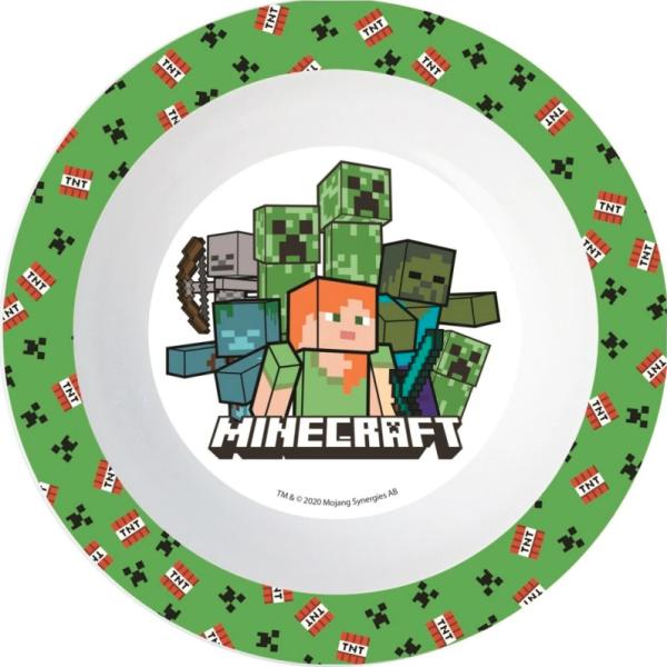 Plato Hondo Micro Kids Minecraft