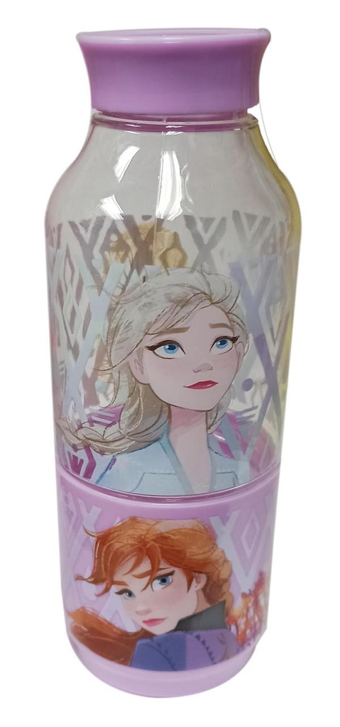 Botella con Taza 2en1 Frozen 300ml