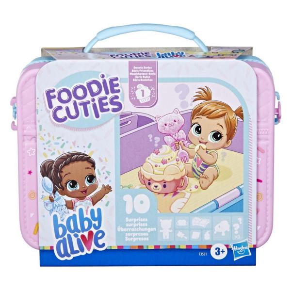 Baby Alive Foodie Cuties Serie Dulce 10 Sorpresas 3a+