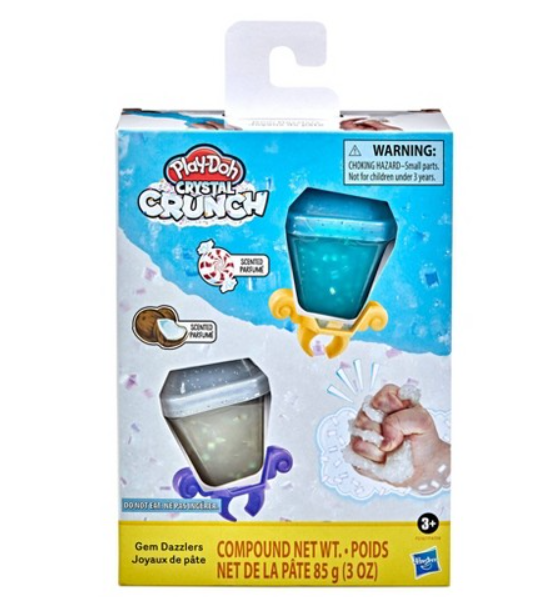 Play-Doh Slime Anillos Crystal Crunch Surt/2 3a+