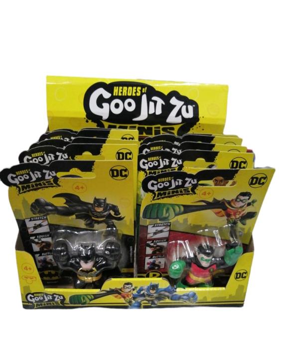 Minis Figuras Goo Jit Zu DC Comics Disp/ 12 Surt/11 4a+(41170)