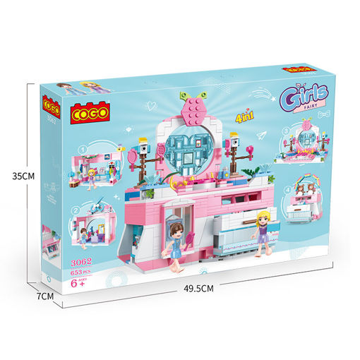 Girls Fairy 4en1 653pzs