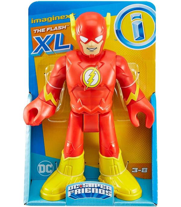 Figura Imaginext Flash XL DC Súper Friends 3-8a