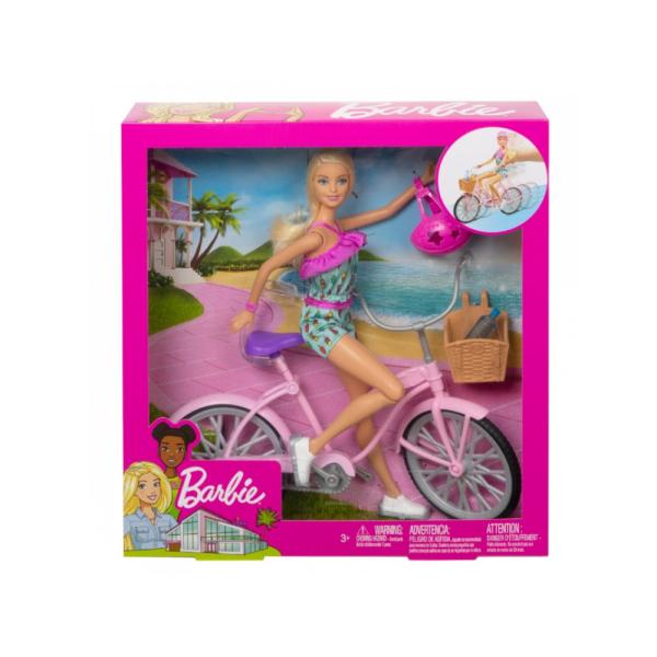 Barbie Muñeca Paseo En Bicicleta 3a+