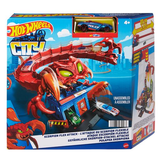 Hot Wheels -  City Ataque Escorpion 4a+