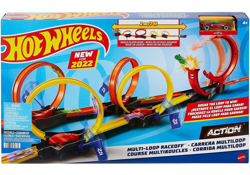 Hot Wheels -  Action Pista Carrera Multiloop 4a+