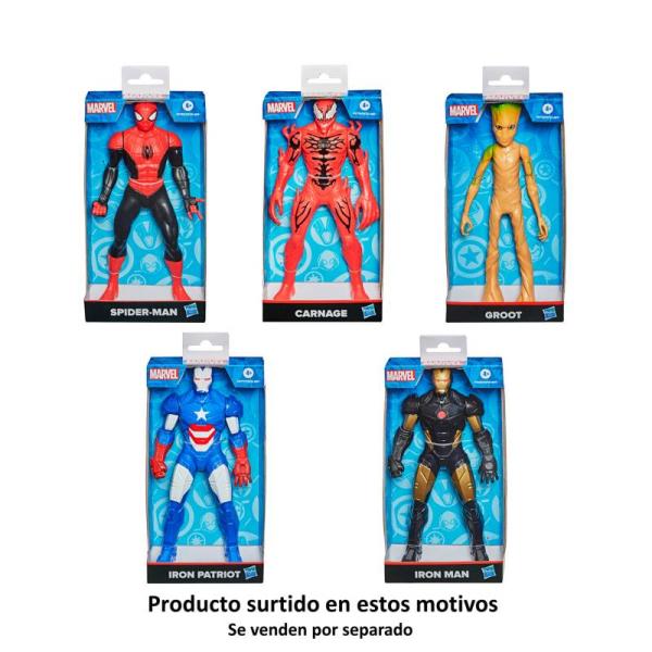 Figuras  Marvel Surtido de 5 4a+