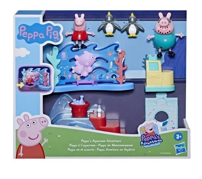 Peppa Pig Set Aventuras En el Supermercado/En el Acuario surt/2  3a+