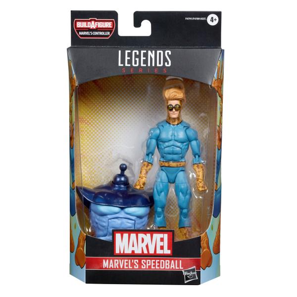 Figura Marvel Legend Marvel´s  SpeedBall 8a+