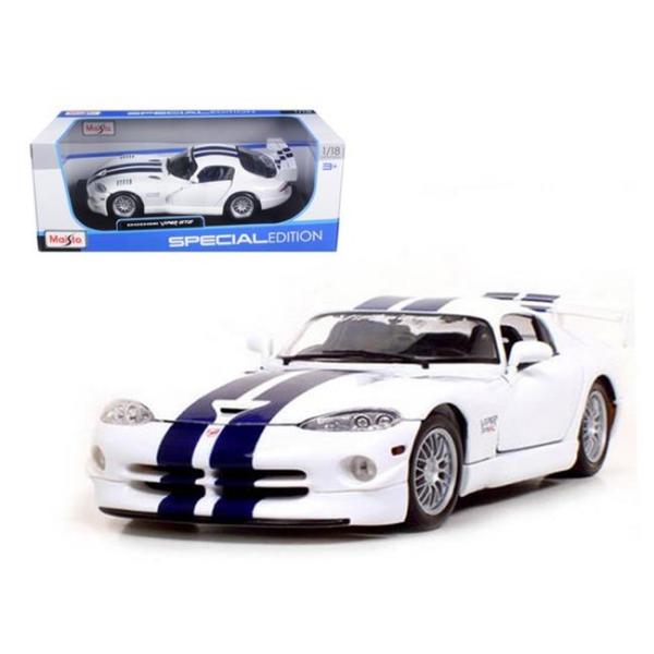 Carro Escala 1:18 SE 1998 Dodge Viper GT2