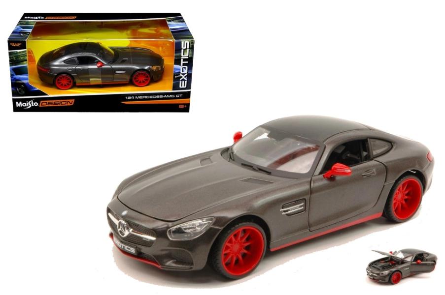 Carro Escala 1:24 DES Mercedes-Benz AMG GT 8a+