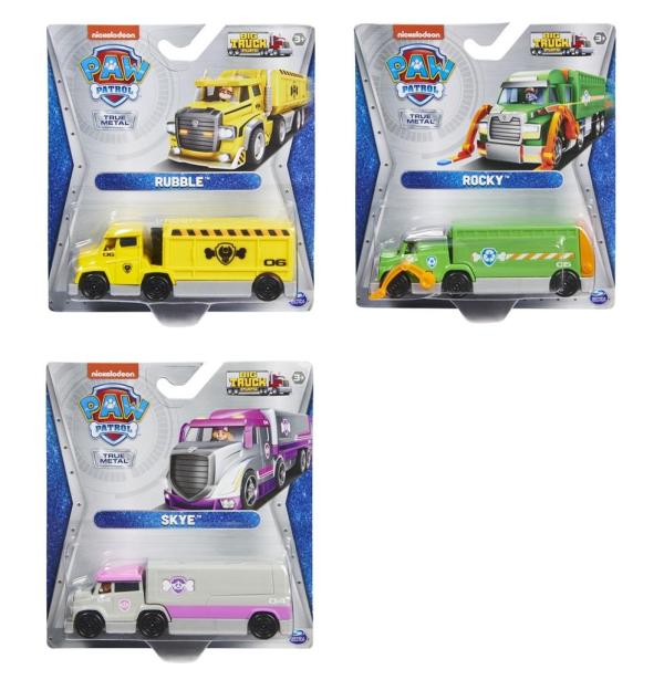 Vehiculos Paw Patrol Big Truck Pups de Metal Surt/4 C/J 6 3A+ Venta unitaria