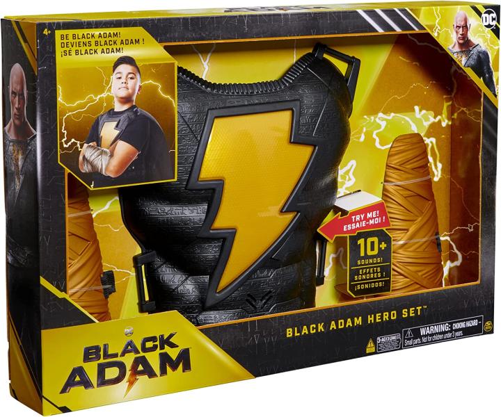 Black Adam Pecho y Puños CON 10 Efectos de Sonidos 4a+