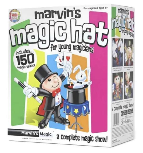 Set de Magia Fácil Sombrero Mágico 150 Trucos 6a+