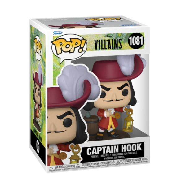 Figura Funko Pop! Disney Villanos (1081) Capitan Hook 3a+