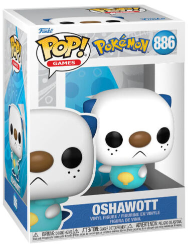 Figura Funko Pop! Pokémon (886) Oshawott 3a+