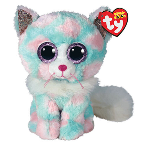 Peluche Beanie Boss Pequeño Gato  Opal  3a+