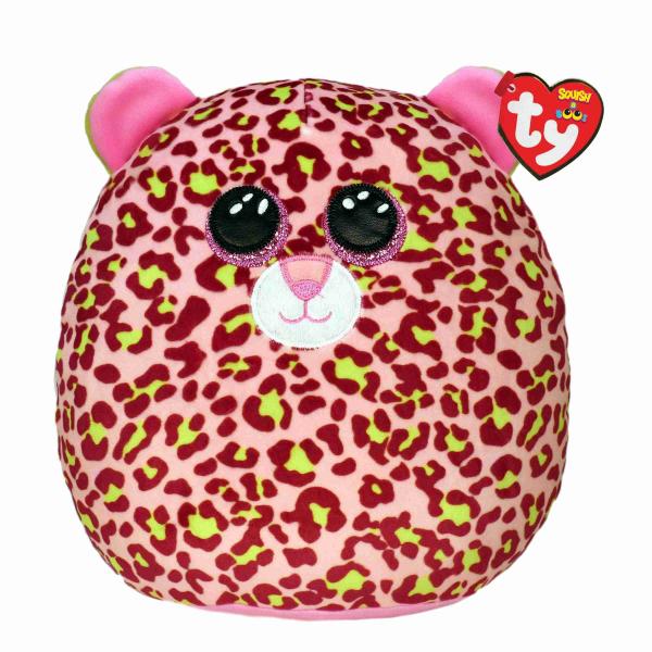 Peluche Beanie Boss Squish Leopardo Lainey 20cm 3a+