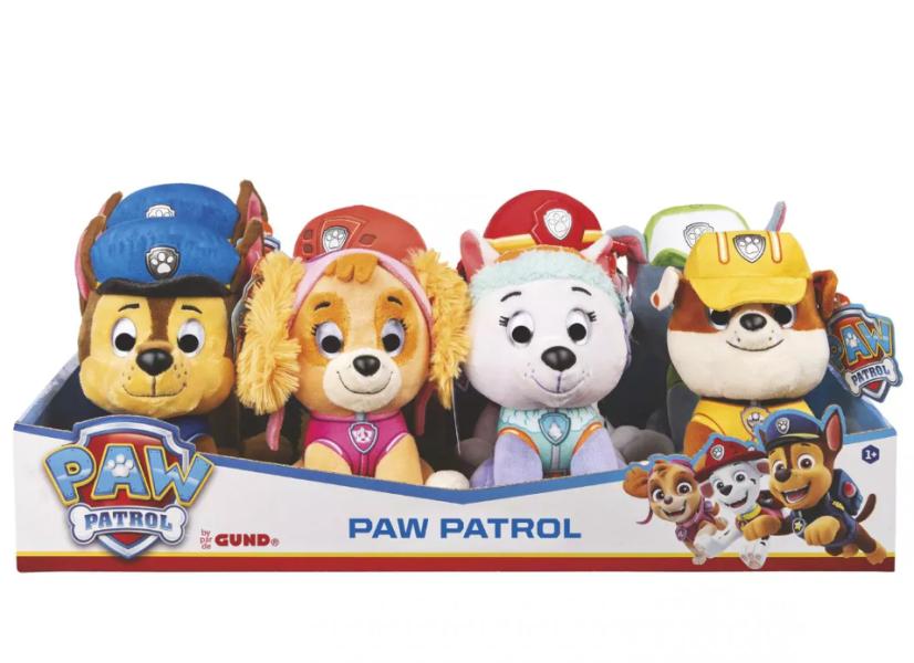 Peluches de Paw Patrol Displ/8 Surt/7  1a+(venta individual)