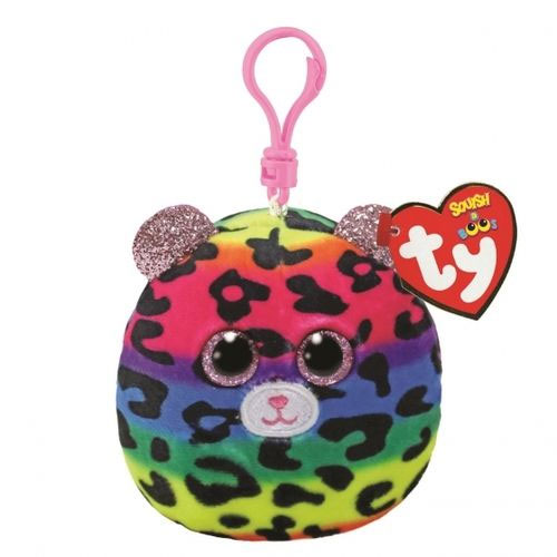 Peluche Llavero Beannie Boos Squishy Leopardo Dotty 3a+