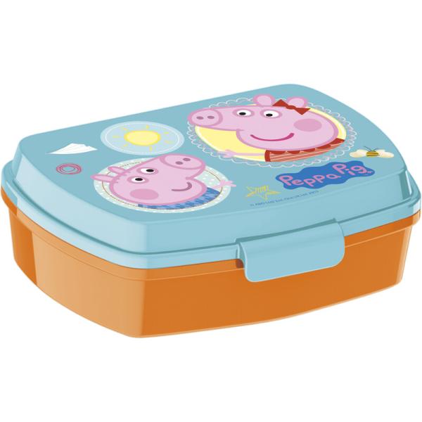 Sandwichera  Retangular Peppa Pig