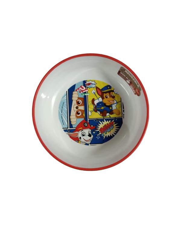 Plato Hondo Antideslizante Paw Patrol